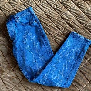 LEVI JEANS 501 SKINNY sz 28